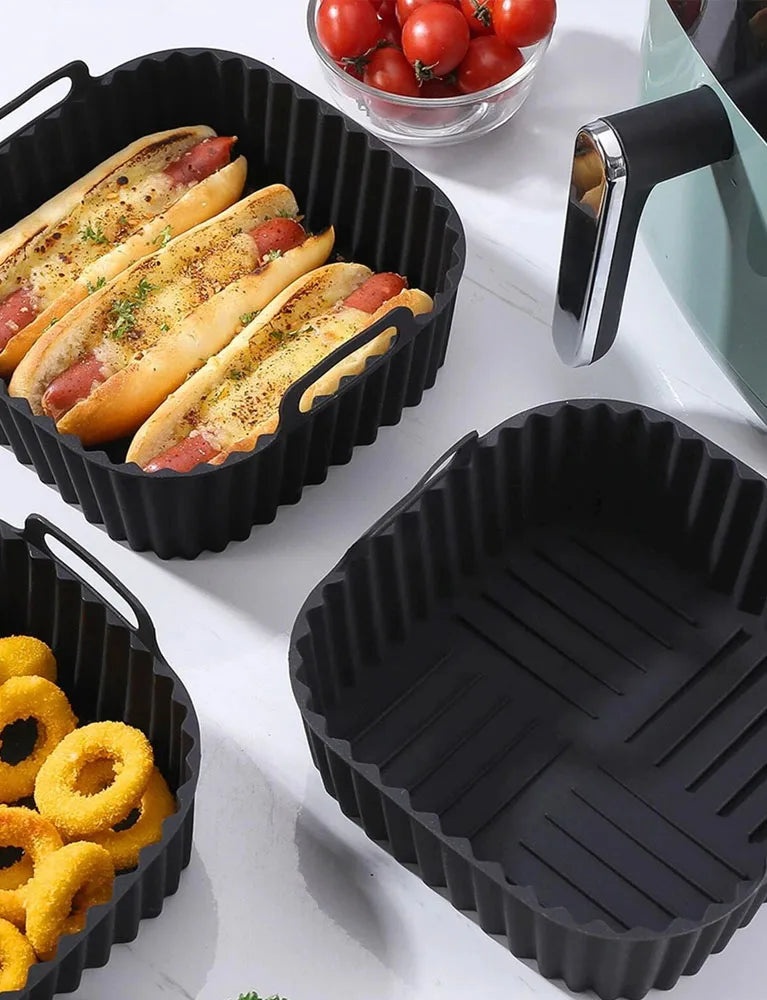 EcoFlex Silicone Air Fryer Liners